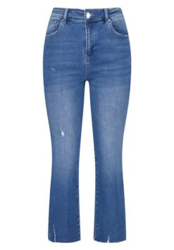 Met Destroyed Details - Jean Bootcut - Blue -Ms Mode acca3157031a485cb7592c40aedb8926