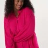 Ruimvallende - Chemisier - Bright Pink
