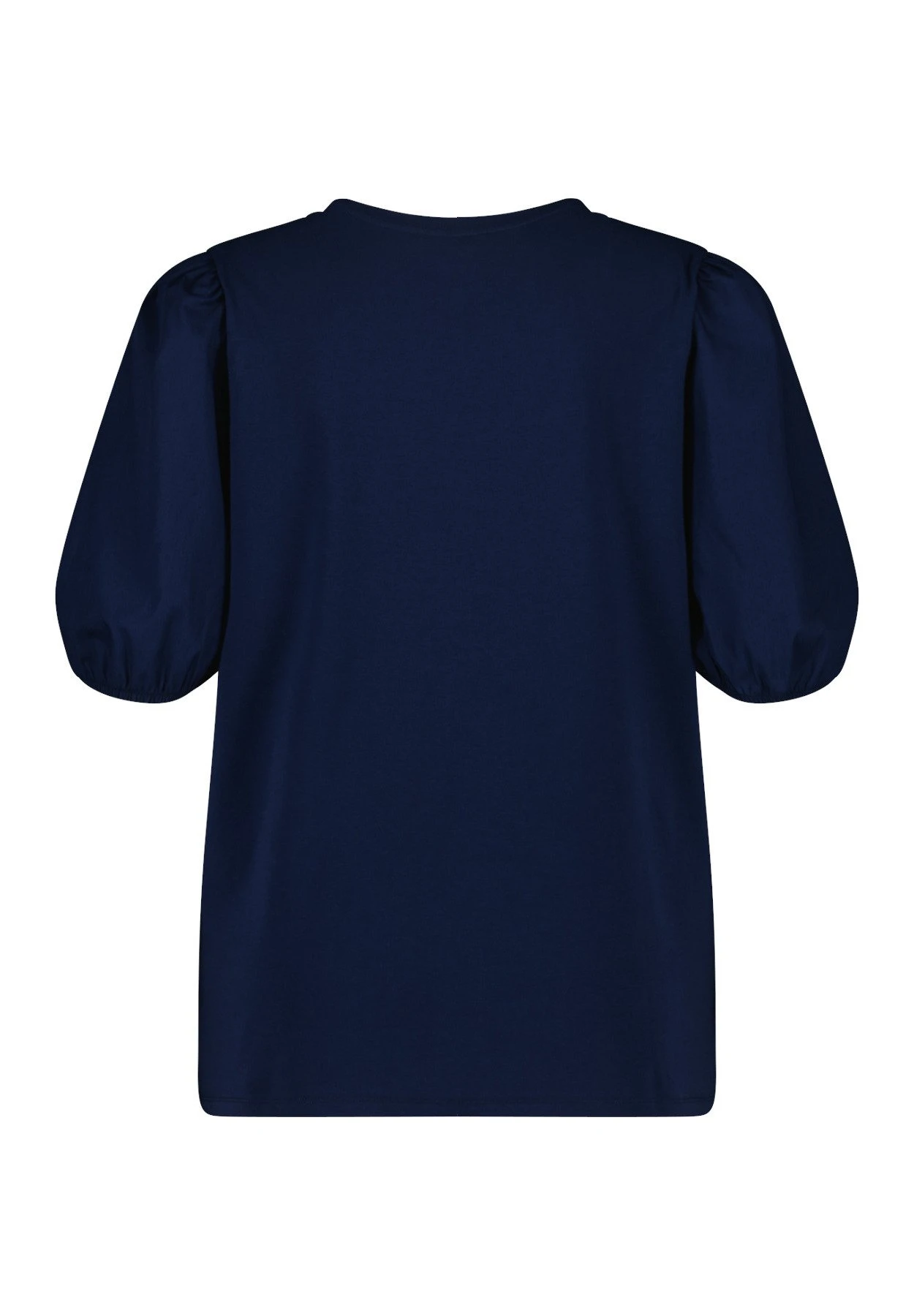 Met Pofmouwen - Blouse - Navy Blue 7 Met Pofmouwen - Blouse - Navy Blue – Image 7