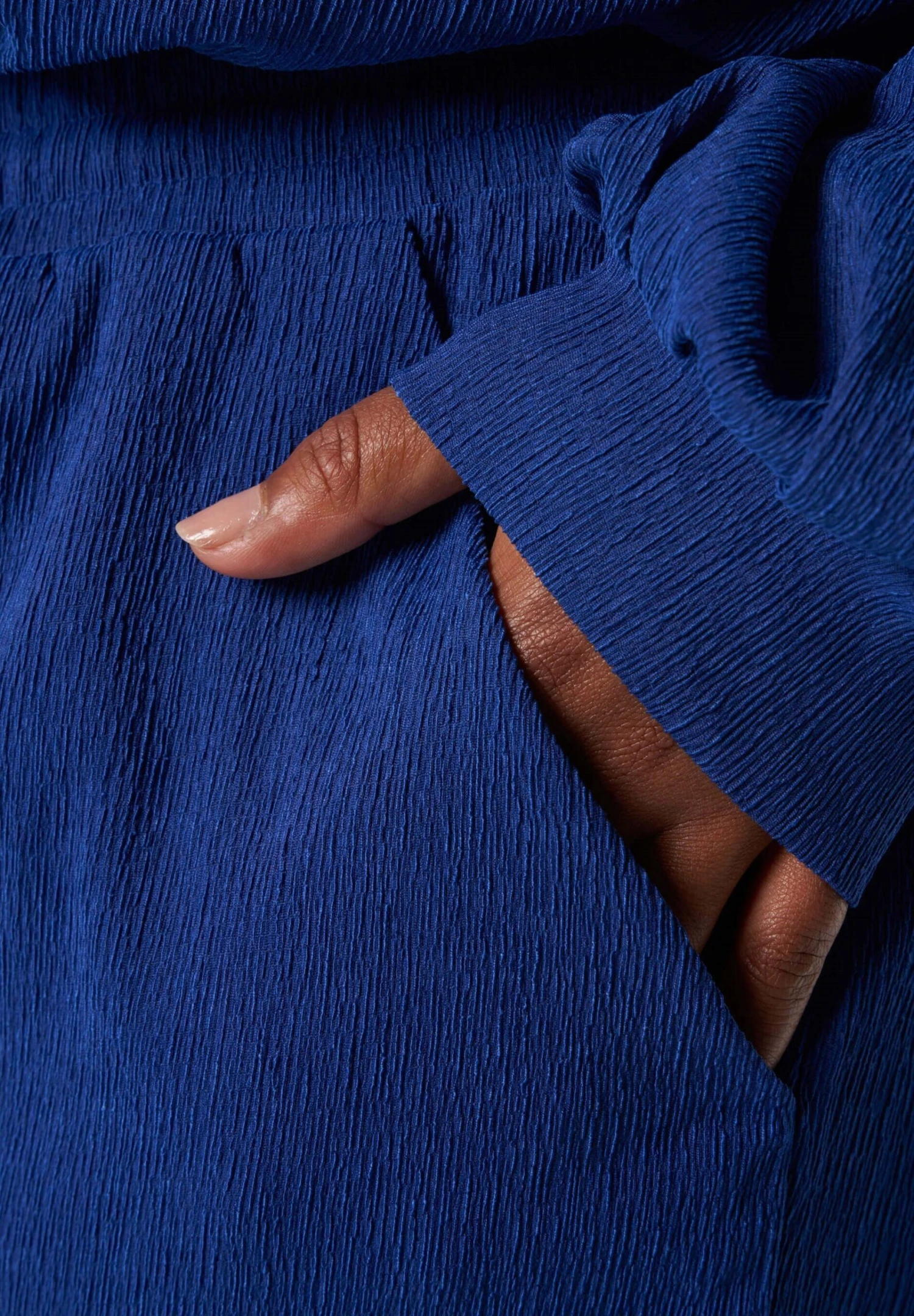 Not Translated - Pantalon Classique - Blue 4 Not Translated - Pantalon Classique - Blue – Image 4