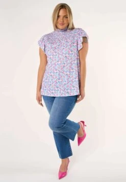 Met Smock - Blouse - Multi Pink